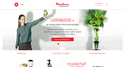 Desktop Screenshot of moulinex-me.com